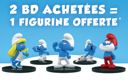1 figurine Schtroumpfs Offerte