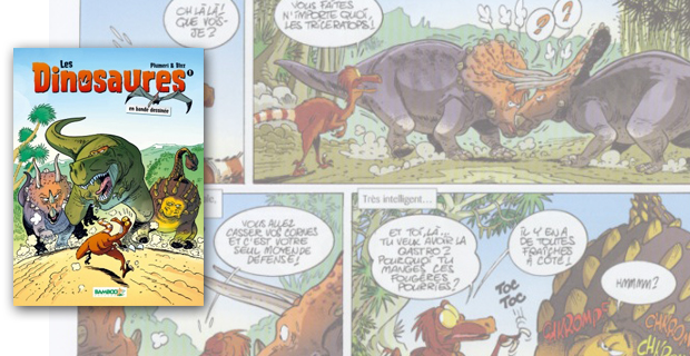 dinosaures en BD