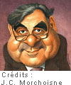 caricature Bernard Pivot
