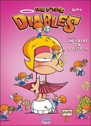 Les P Tits Diables Tome 9 Interdit Aux Soeurs En Cadeau Une Planche De Stickers