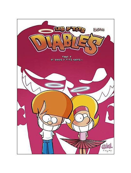 Les P Tits Diables Tome De Vrais P Tits Anges En Cadeau Une Planche De Stickers