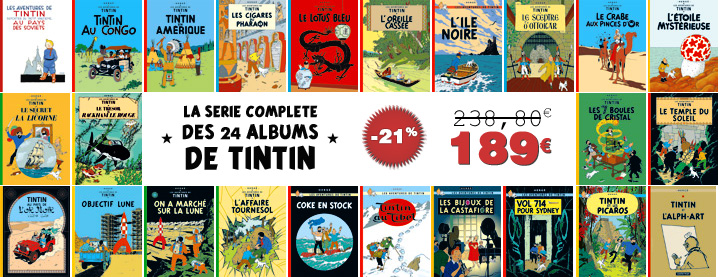 promo série Tintin