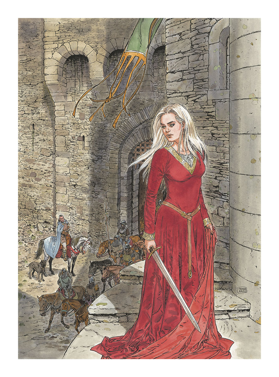 9782505133339 Complainte des landes perdues - cycle Les Sudenne tome 5 + ex-libris offert