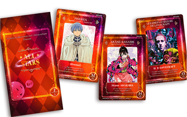 Cartes Ki-oon offertes - 2&egrave;me booster