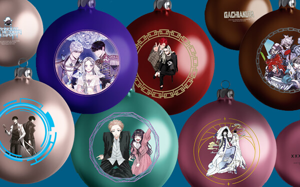 Boules de Noël Pika/Nobi-Nobi offertes