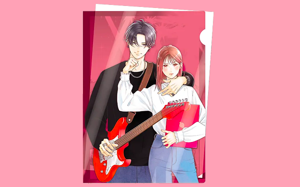 Pochette-coin (clear file) You rock me offerte