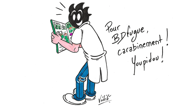 Dédicace Vie de Carabin par Védécé