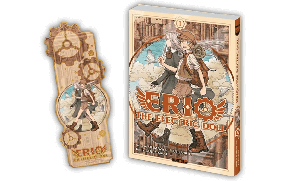 Erio & the electric doll, marque page offert