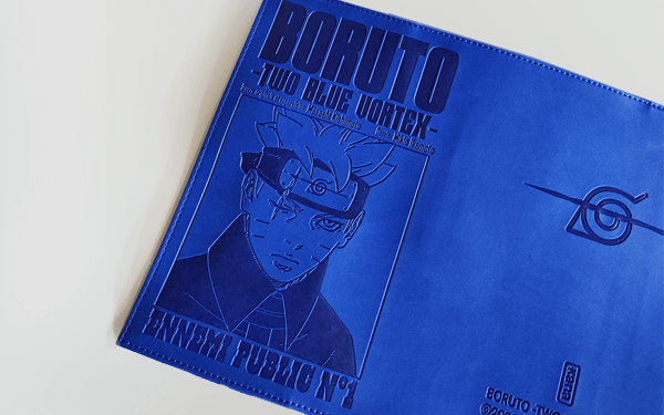 Sur-Jaquette simili cuir Boruto