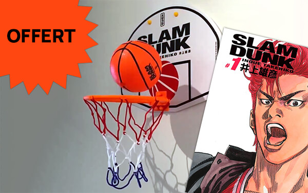 Mini-ballon de basket Slam Dunk: Promotionnel Manga chez Kana