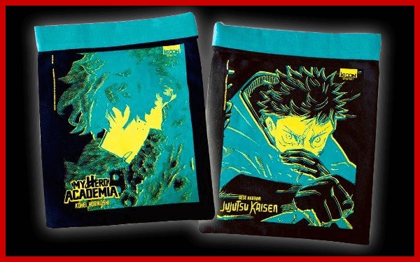 Pochette à livres My Hero Academia / Jujutsu Kaisen