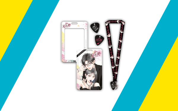 Porte-carte You Rock Me offert