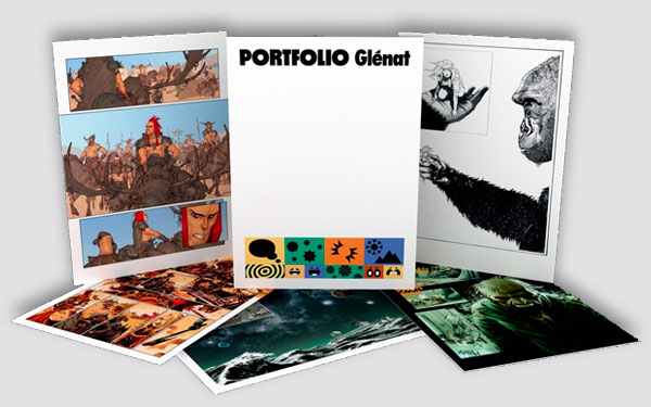 Portfolio d'ex-libris Imaginaire Glénat