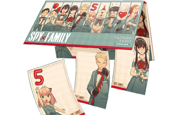 Carnet de post-it Spy X Family
