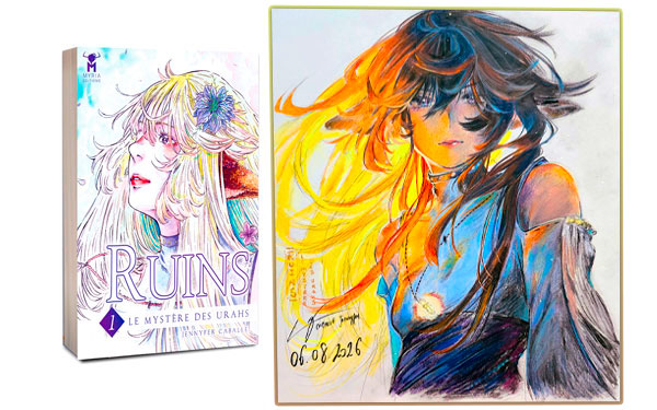 Concours Myria &Eacute;ditions Manga d&eacute;dicac&eacute; + shikishi &agrave; gagner