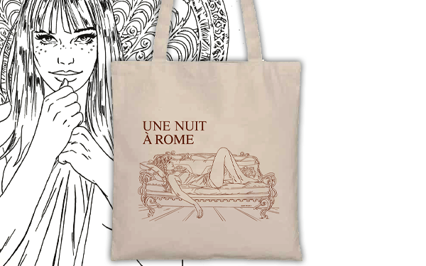 Totebag Nuit à Rome offert