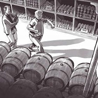 Des BD et du vin
