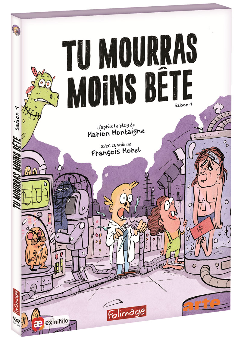 tu mourras moins bete - dvd
