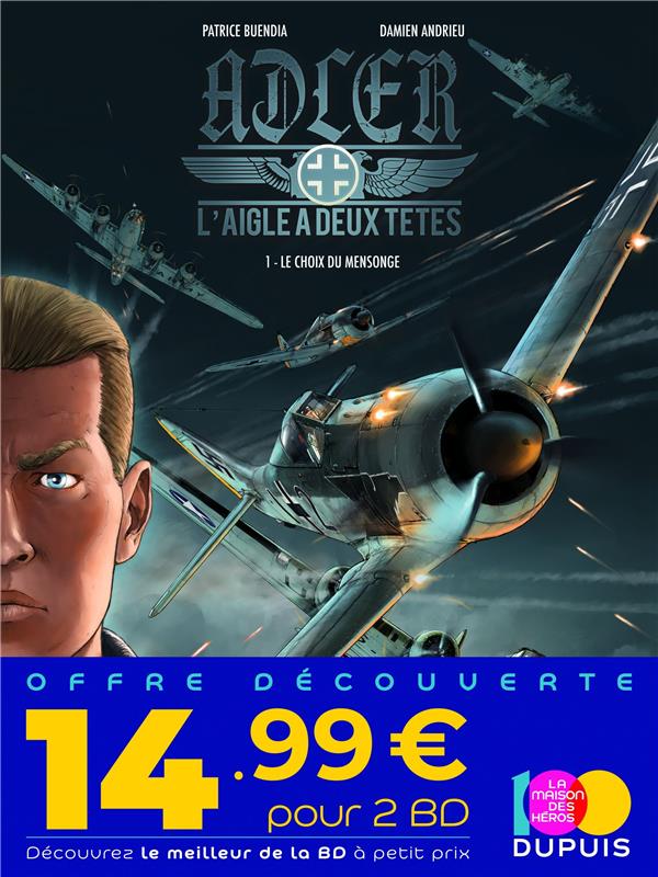Eagle tome 1 + Adler tome 1 - pack