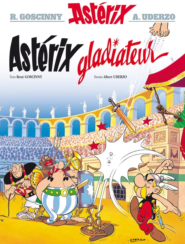 Astérix tome 4 - astérix gladiateur