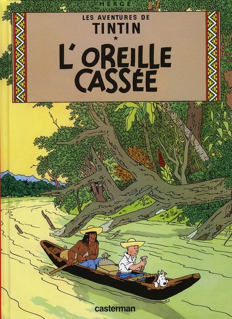 Tintin tome 6 - l'oreille cassée (petit format)