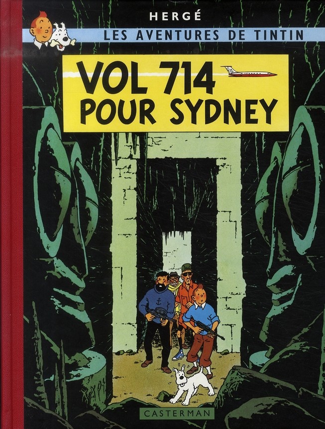 Tintin tome 22 - vol 714 pour sydney (fac-similé couleurs 1968) - CASTERMAN