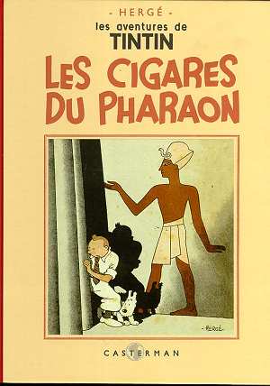 Tintin tome 4 - les cigares du pharaon (fac-similé N&B 1932-34) - CASTERMAN