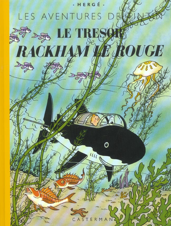 Tintin tome 12 - le trésor de rackham le rouge (fac-similé couleurs 1944) - CASTERMAN
