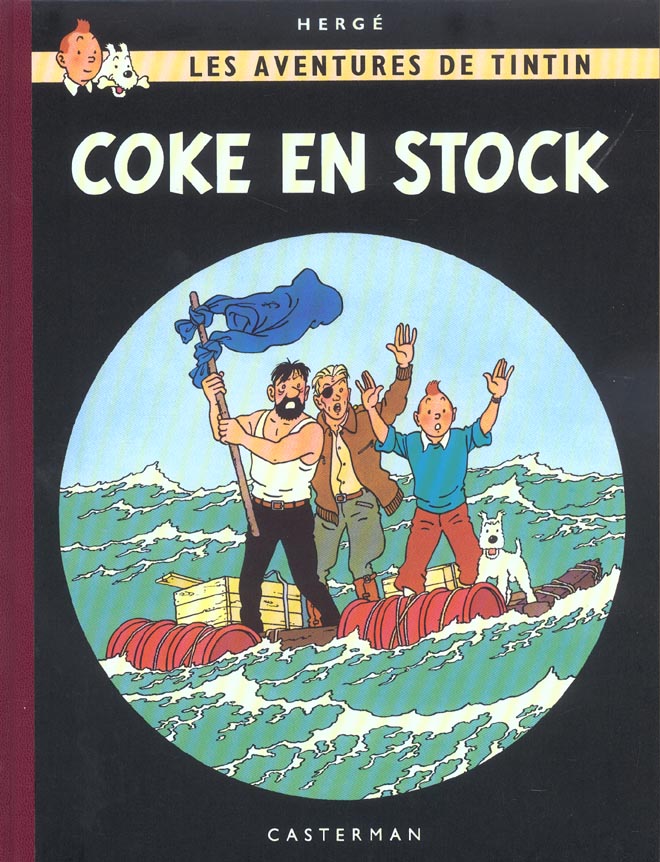 Tintin tome 19 - coke en stock (fac-similé couleurs 1958) - CASTERMAN