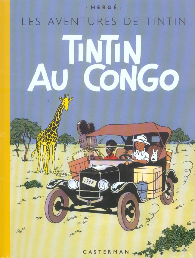 Tintin tome 2 - tintin au congo (fac-similé couleurs 1946) - CASTERMAN