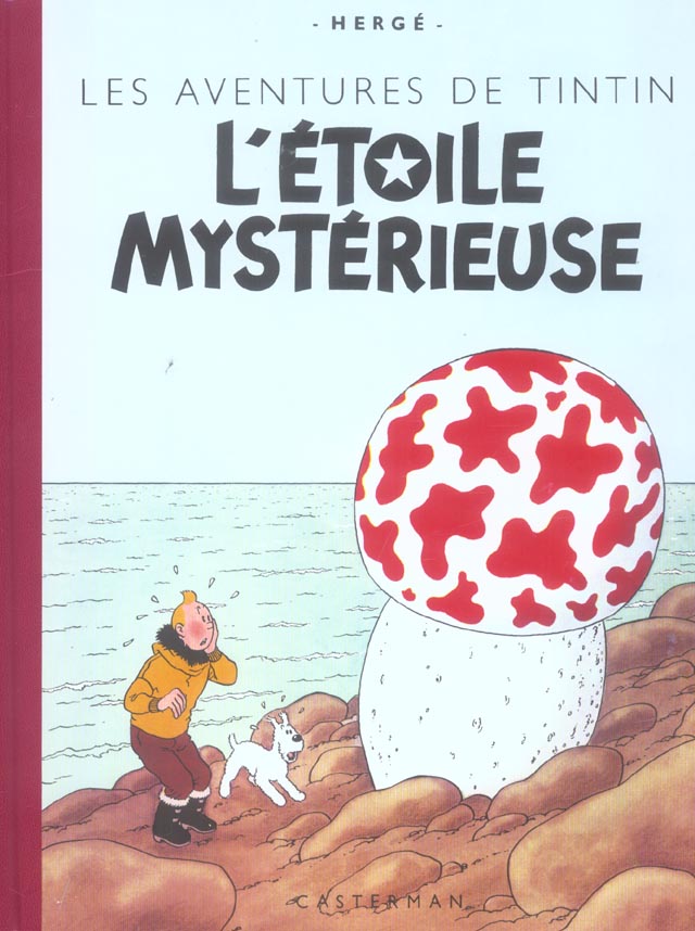 Tintin tome 10 - l'étoile mystérieuse (fac-similé couleurs 1942) - CASTERMAN