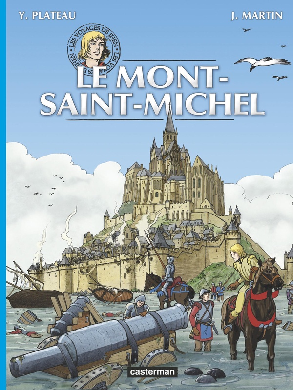 Couverture : Les Voyages de Jhen – Le Mont-Saint-Michel