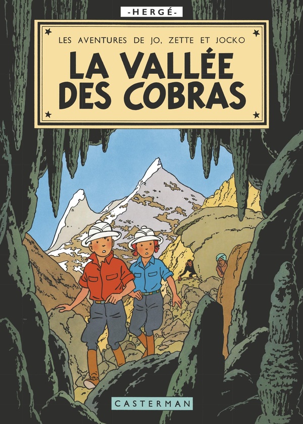 Jo, Zette et Jocko (Fac-similé) tome 5 - La Vallée des cobras - CASTERMAN