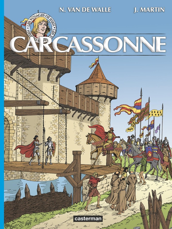 Couverture : Les Voyages de Jhen – Carcassonne