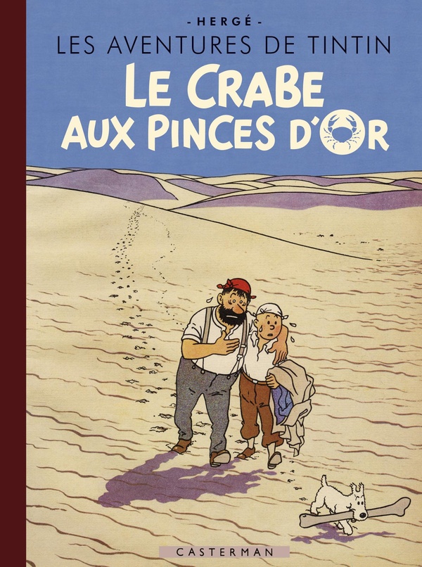 Tintin le crabe aux pinces d'or - édition spéciale 80 ans
