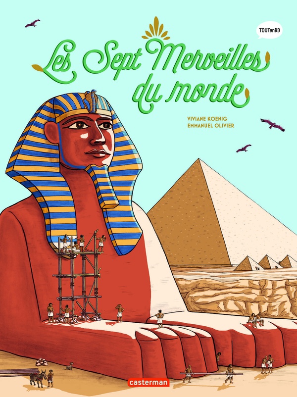 Couverture : Les Sept Merveilles du monde