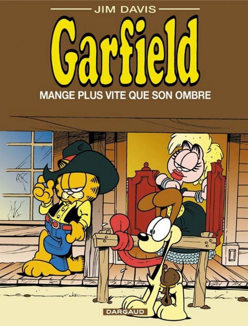 Garfield tome 34 - garfield mange plus vite que son ombre