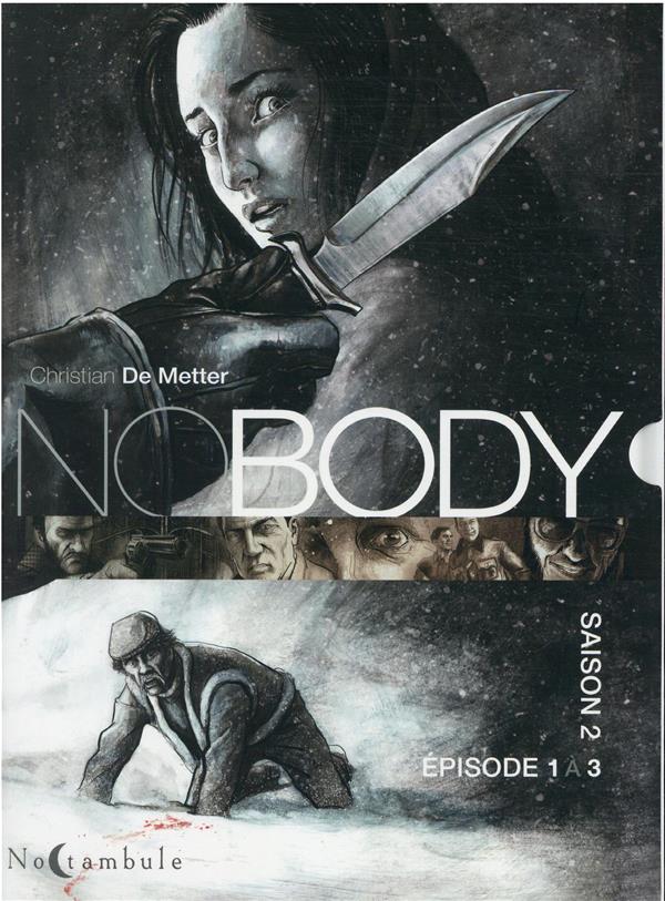 Nobody - saison 2 - fourreau tomes 1 à 3