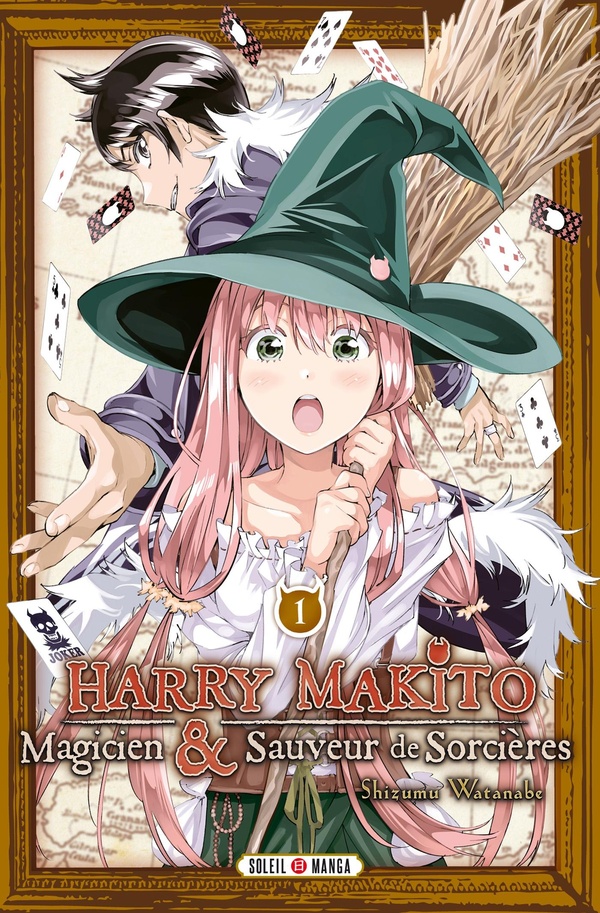 Couverture Harry Makito, Magicien et Sauveur de Sorcières