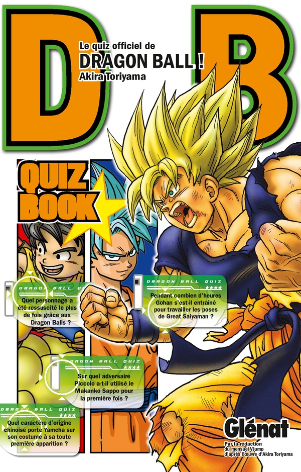 Dragon ball quiz book tome 1