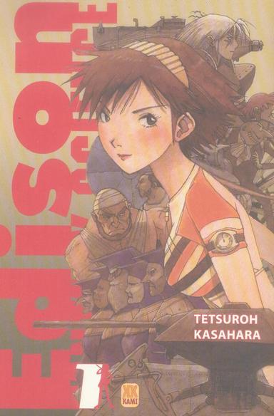 Couverture Edison fantasy science