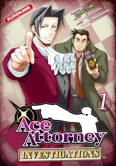 Couverture Ace attorney - investigations
