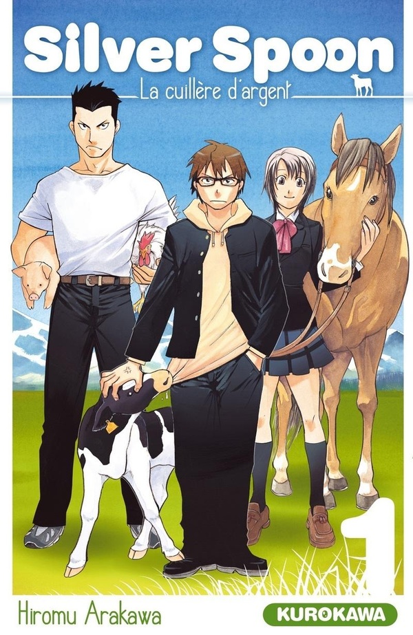 silver spoon - la cuillère d'argent tome 1