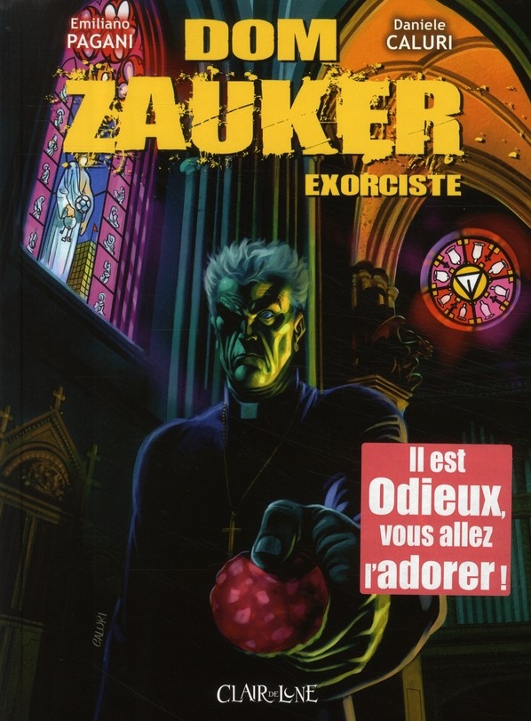 Couverture Dom zauker, exorciste