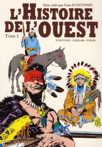 Couverture l'histoire de l'Ouest