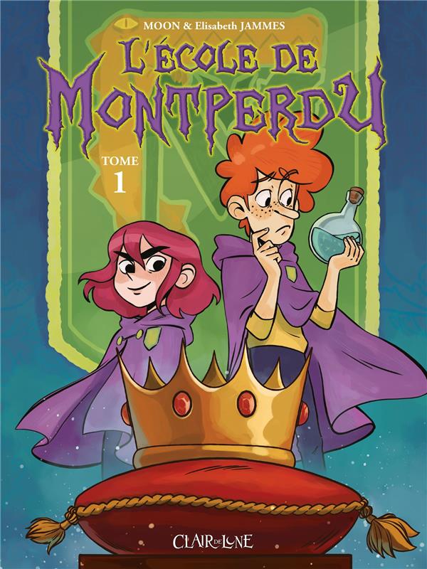 Couverture L'école de Montperdu