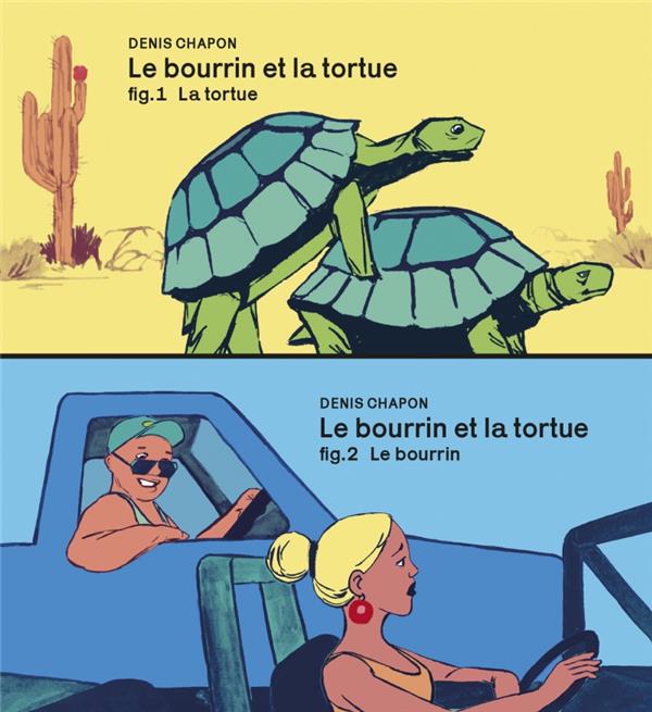 le bourrin et la tortue ; flip book