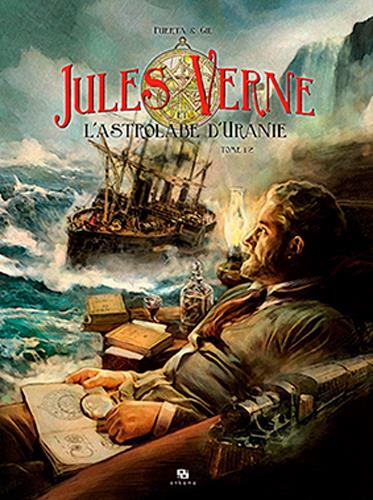 Couverture Jules Verne et l'astrolabe d'Uranie