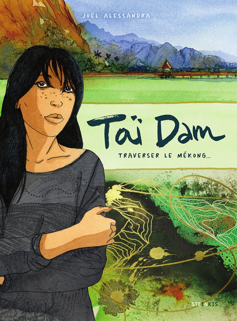 Taï dam - Traverser le mékong