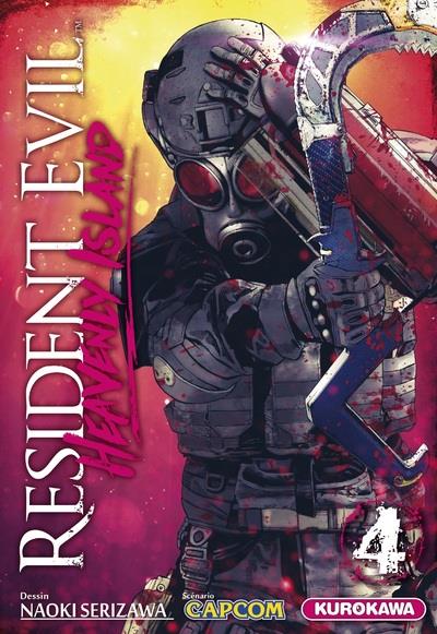 Couverture Resident evil - heavenly island
